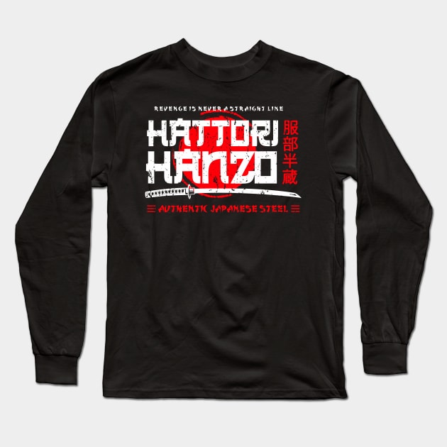 Hattori Hanzo Long Sleeve T-Shirt by ningsitihar